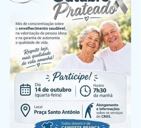 Tambaú promove ação do Outubro Prateado para valorizar a pessoa idosa